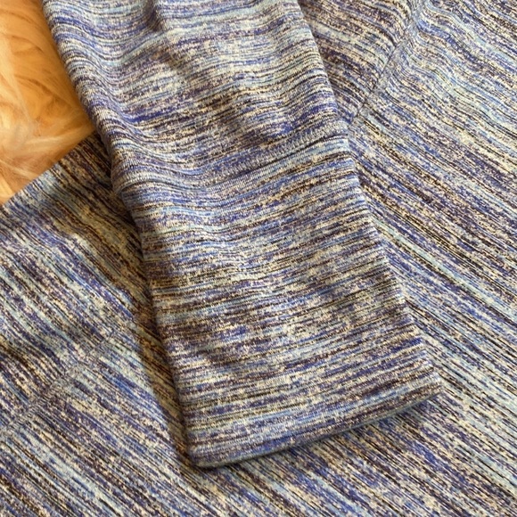 Lululemon Runderful Long Sleeve Spacedye Camo Caspian Blue sz 8 - Picture 6 of 13